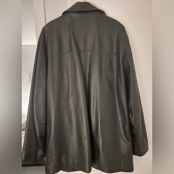 Leather Trench coat - Picture 2 of 2